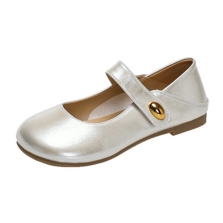 Zwei einzelne Schuhe Damen 2025 neu Sommer flach ein Pedal Beanie Schuhe weiche Sohle Französisch mit Rock Mary Jane Schuhe