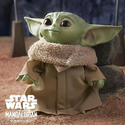 28cm Akční figurka Baby Yoda Hračka Akční figurka Plyšová Yoda Mistr Model Panenky Hračky Dětská sbírka Narozeniny Vánoce