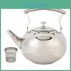 Multi Pot Stainless Steel Tea Purpose Stove Top Whistling Tea Kettle With Filter For Home Camping