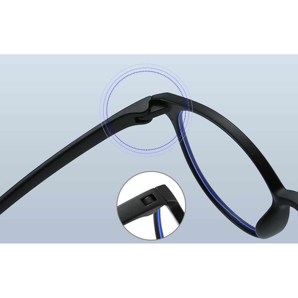 Round Frame Ultra-light Fashion Oversized Comfortable Photochromic Reading Glasses +0.75 To +4
