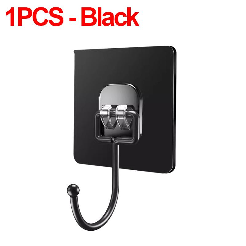 

10/1 шт. самоклеящиеся крючки многофункциональные дверные настенные вешалки крючок для полотенец держатель для подвешивания кухонная ванная комната домашняя стойка для хранения