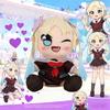 20CM Kawaii Anime LoveLive Kuripan Plushie Toy Cute Cartoon Hugging Anime Peripheral Figure Dolls Cheap Creative Soft Kids Gifts