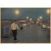 La La Land Retro Music Film Poster - Kraft Paper Wall Decor Mural