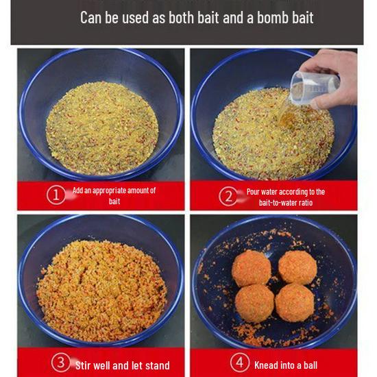 Fish Wave Small Explosion Bait: Autumn-Winter Nesting for Crucian, Carp, and Bream