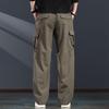 Men's Loose Straight Fit Workwear Cargo Pants