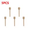 1-50PCS Dessert Spoon Honey Stir Bar Honey Spoon Mixing Handle Jar Spoon Wooden Honey Spoon Coffee Tea Tableware Utensils