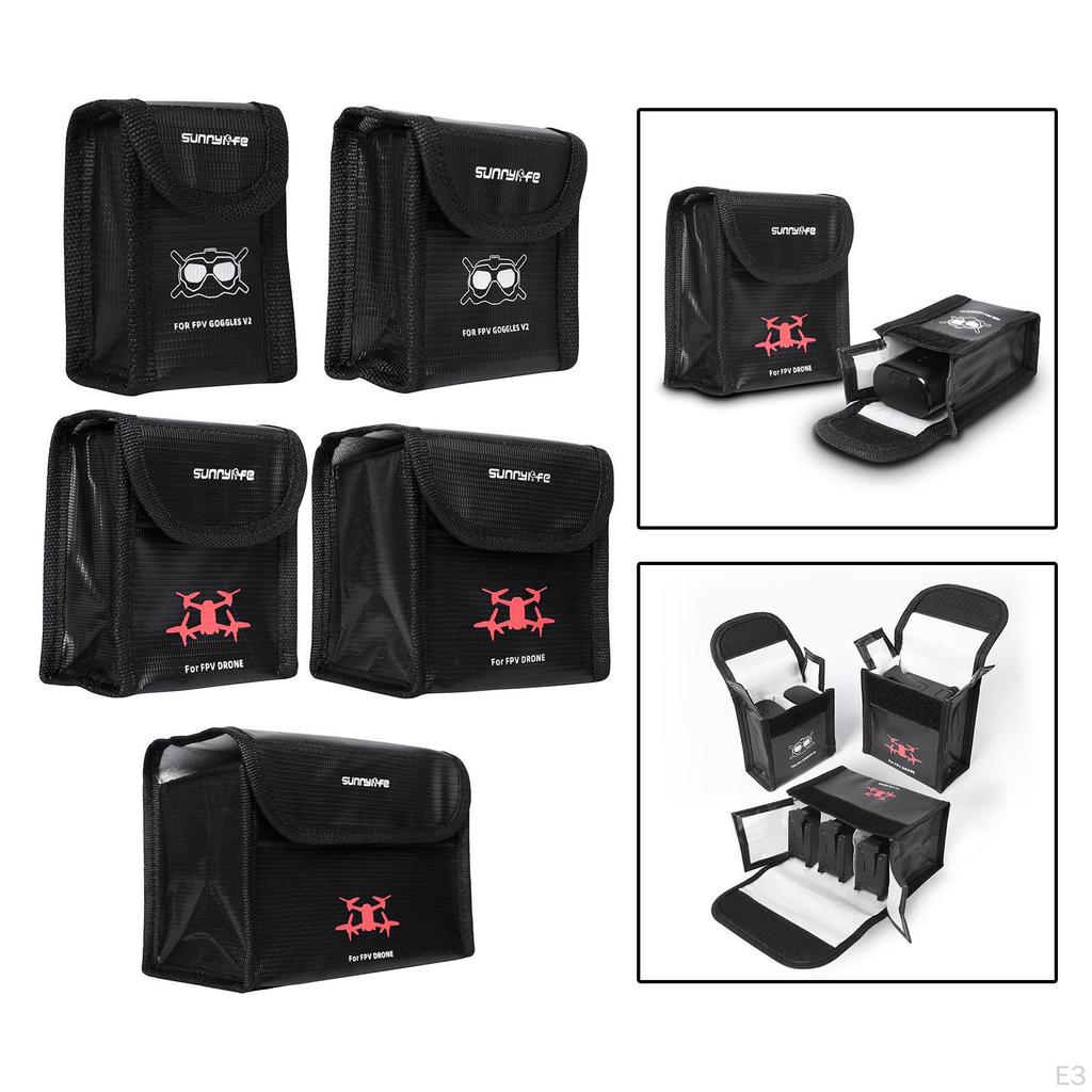 Fireproof -Proof Storage Case for Lipo Battery / Charging