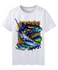 2026 Summer New Fishing Tshirt European Tide Printed Shortsleeved Tshirt Unisexs and Womens Sea Fishing Tshirt