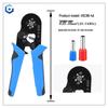 HSC8 6-4A European Ratchet Crimping Pliers Set with Manual for Labor-Saving Cold Crimping