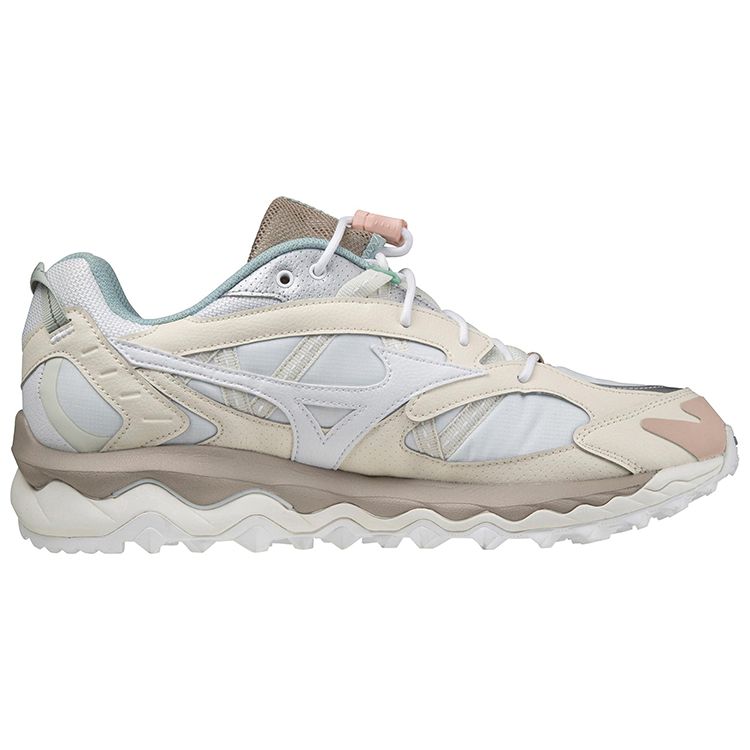 Mizuno Mujin Fabric Leather Mesh Suede Versatile Daily Non-Slip Wear-Resistant Breathable Shock Absorbing Low-Top Casual Shoes D1GA218101