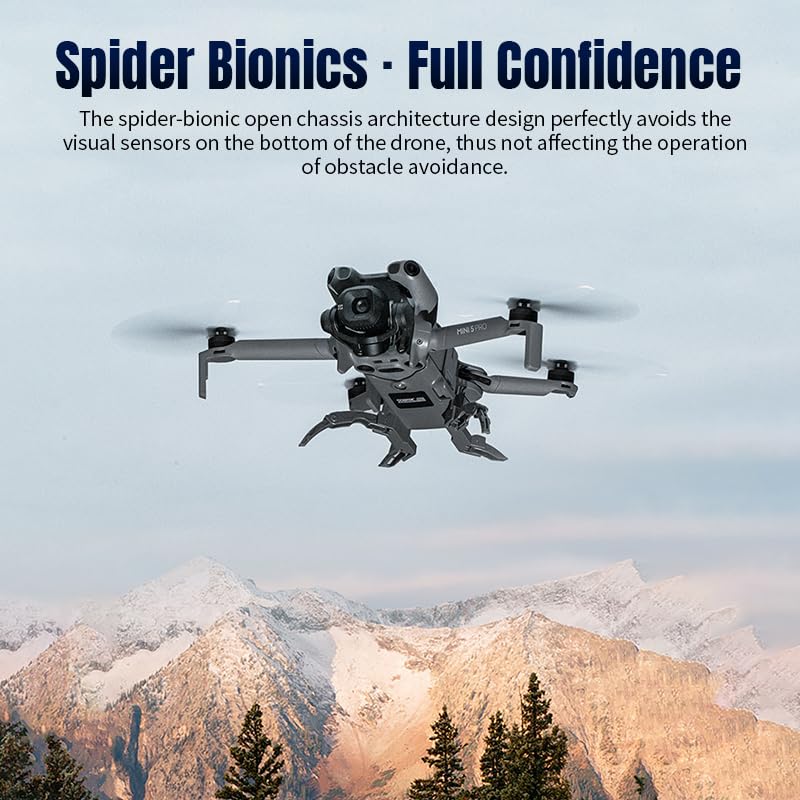 DJI Mini 5 Pro Dedicated Landing Gear, Foldable, Extendable Landing Gear Guard, 20mm Extra Protective Accessory