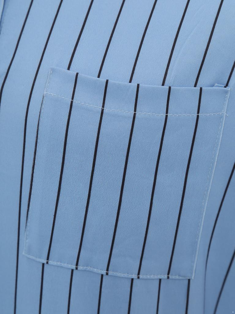 Męska odzież nocna Sissy Pasiasty szlafrok nocny Długi rękaw Długi szlafrok Pompon Regulowana czapka do spania Arabskie piżamy