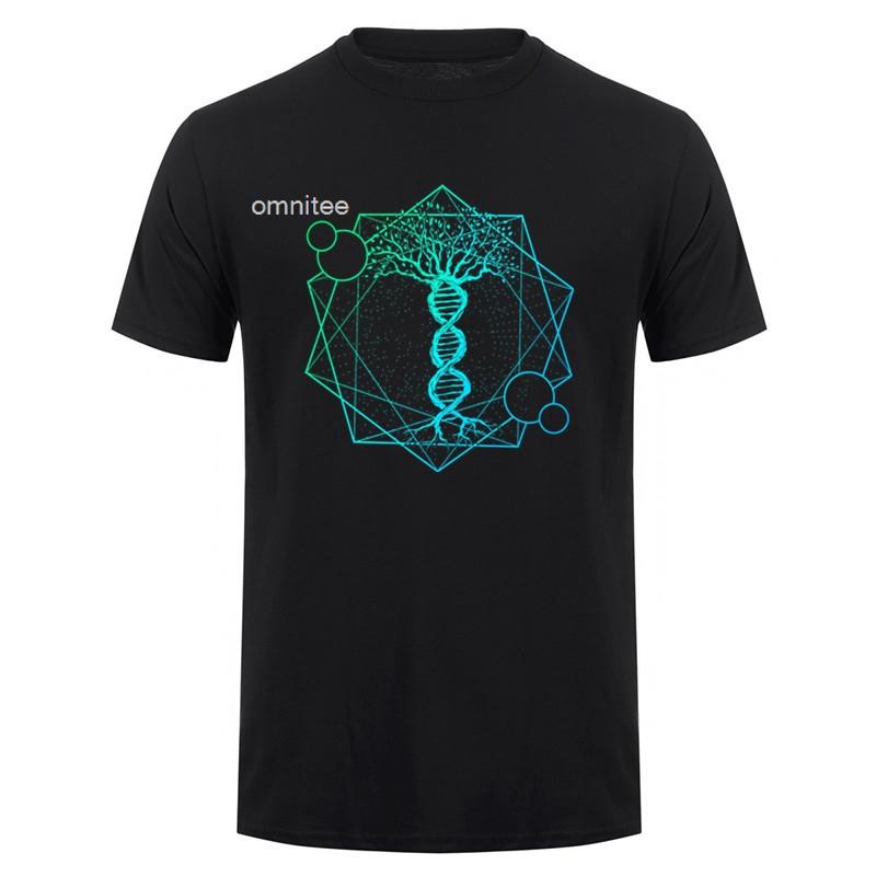 Funny Tree Of Life DNA Geek T Shirt Unisex Graphic Cotton Streetwear Short Sleeve Cotton Summer Style Tshirt Unisexs Clothing HJ022