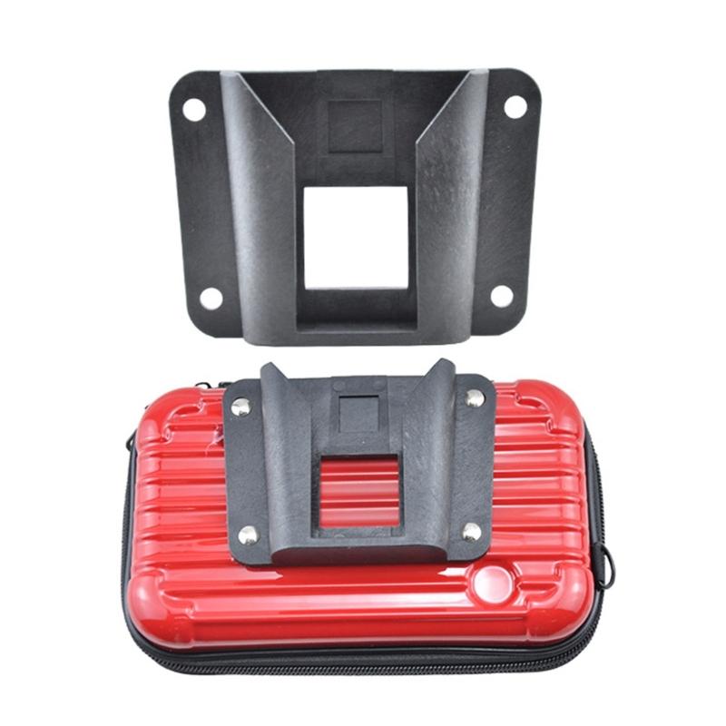 Folding Bikes Pigs Nose Bag Adapter for Folding Bikes Front Carriers Block Adapter with Screws Folding Bike Accessory