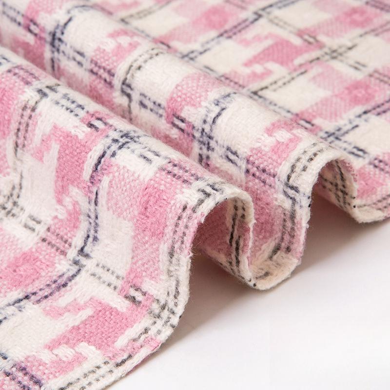 Winter Thickened Brushed Plaid Shirt Fabric Vintage Soft for Handmade DIY Sewing Clothing Skirts Jackets Pants Fabric Cloth