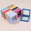 1Pc PE Film Transparent Visible Jewelry Storage Box Ring Earring Box Bracelet Necklace Display Box Jewelry Dustproof Storage Box