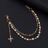 Sophisticated Long Pearls Waist Chain Handmade Pearls Belt Elegant Pants Chain Women Accessory Perfect for Sweater Dress