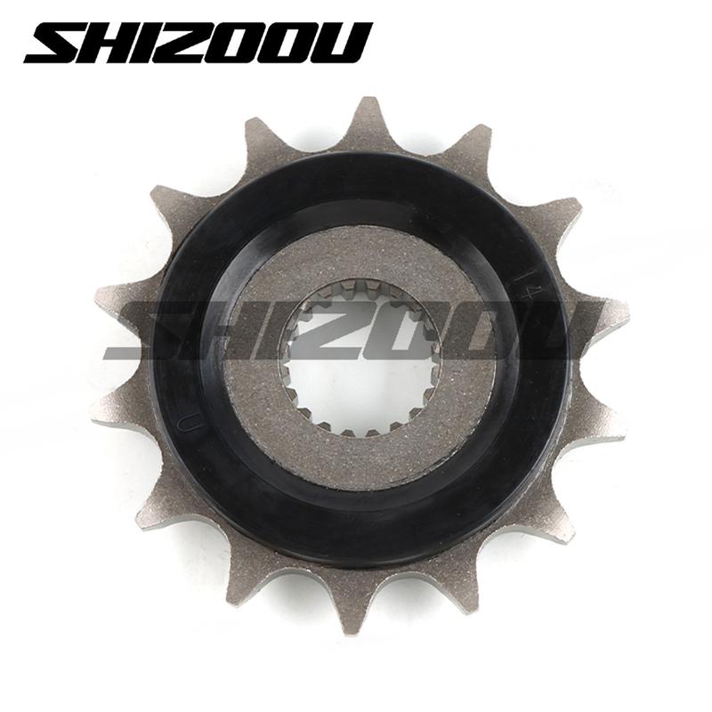 14T Silent Durable Front Sprocket Fly Chain Wheel For Benelli TRK251 BN251 TNT25 TNT250 Leoncino 250 BN TRK TNT 25 250 251