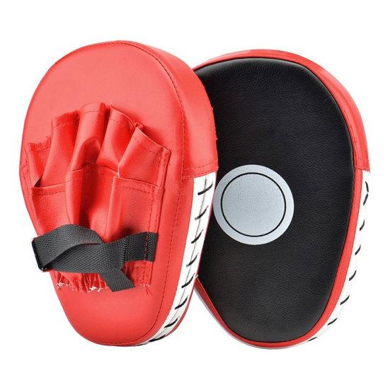 

1 Pair Boxing Focus Punching Faux Leather Target Training Fight Pad Hand Gloves