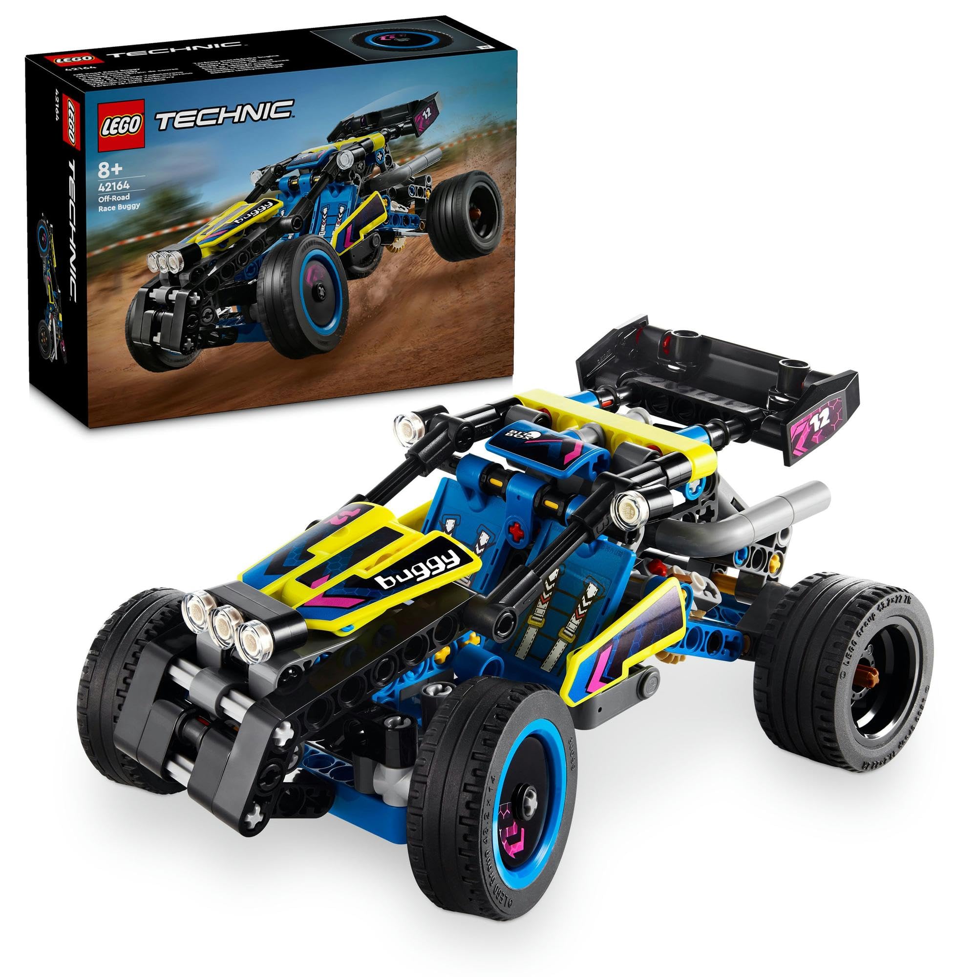 

LEGO Off-Road Race Buggy Technic Playset 42164 Toy Vehicle for Kids 8-10 Years Old