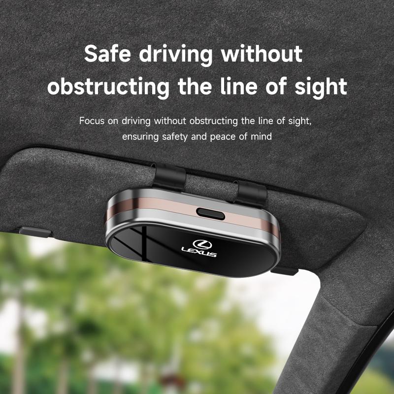 Car Sun Visor Sunglasses Case Glasses Holder Clip For Lexus RX330 IS250 Ct200h ES300h RX350 Fsport Car Accessories Glasses Box