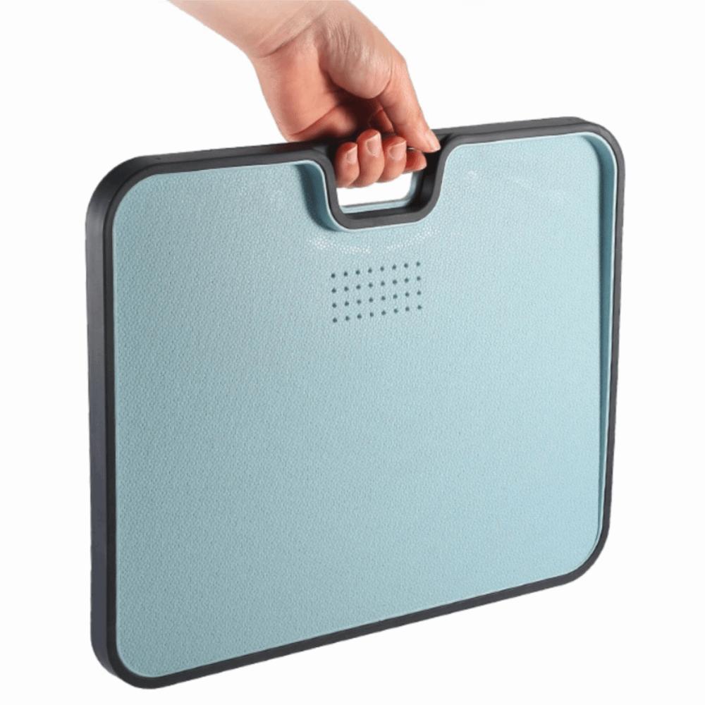 Anti-overflow Border Fruit Chopping Board Hanging Chopping Block Wheat Straw Cutting Board  Home