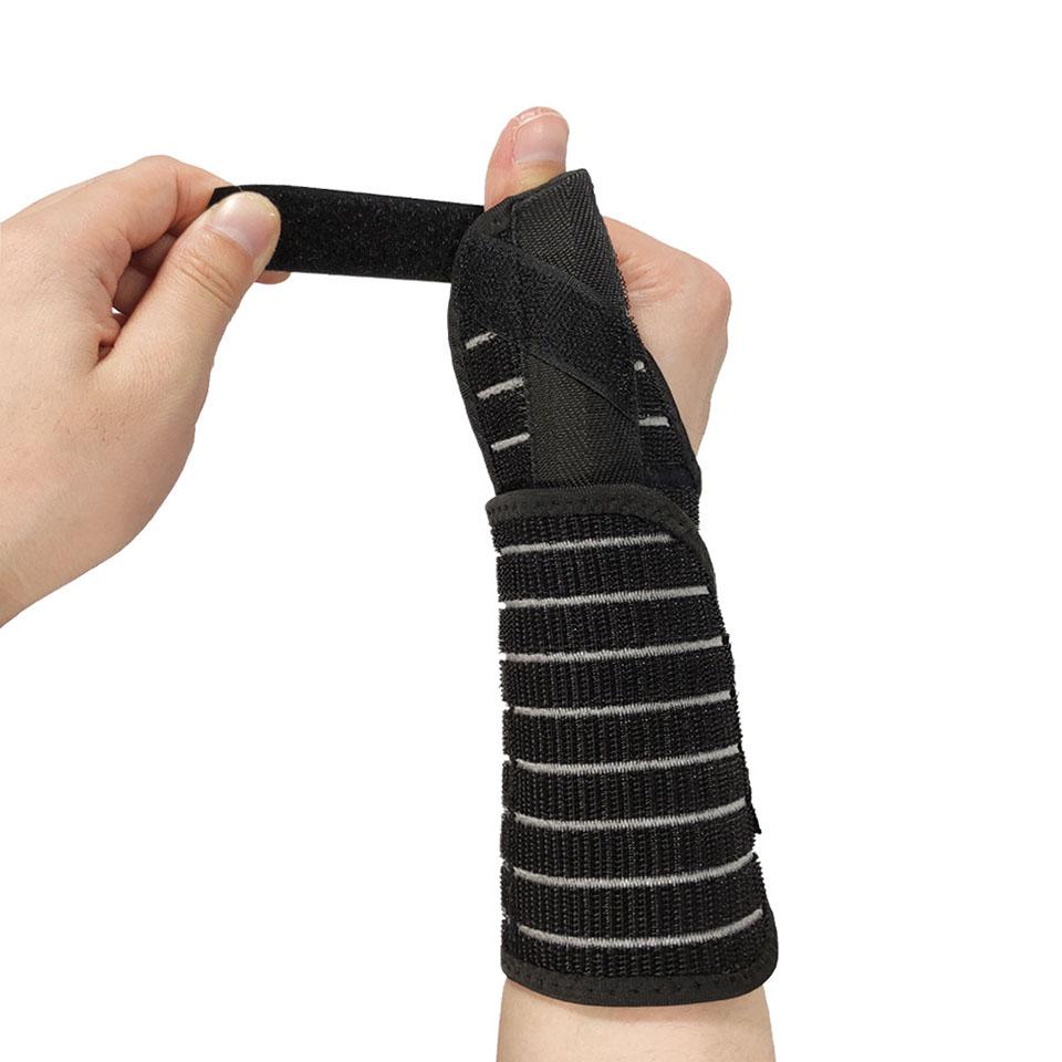 Loogdeel 1Pcs Thumb Splint Stabilizer Thumb Support Brace Trigger Finger Pain Relief Arthritis Tendonitis Sprained Wristband