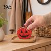 Rustic Tiered Tray Decor Halloween Table Sign, Wooden Pumpkin Ghost Bat Block Fall Harvest Settings Ornament for Tabletop Home Office Indoor