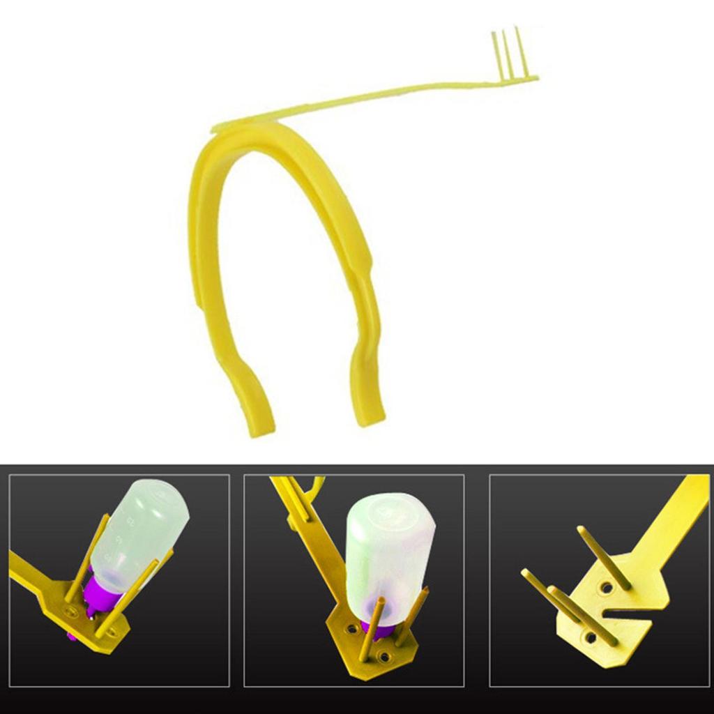 Watering Bottle Holder Adjustable Back Clamp Pig Insemination Stand Farm Livestock Breeding Support Tool for Animals
