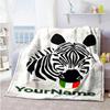 Juventus Customize Text Blanket Cozy Customizable Blanket Ultra-Soft Suitable for Office Sofa Seaside Home Decor All-Season Use