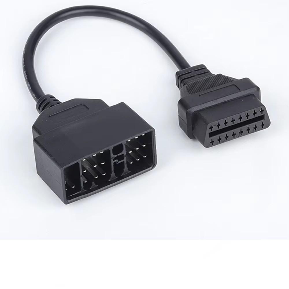 22pin17pin16pin OBD2 Diagnostic Adapter Plastic Diagnostic Connector for For Toyota Car Auto Repair