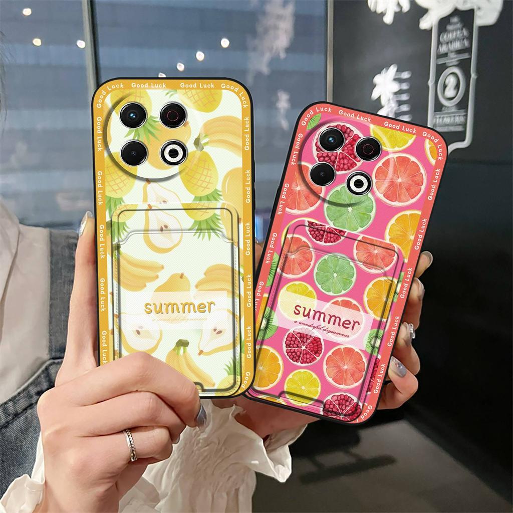 Back Cover Fashion Design Phone Case For Tecno Spark30 Pro 4G/KL7 Dirt-resistant Shockproof TPU Cartoon Graffiti Cover