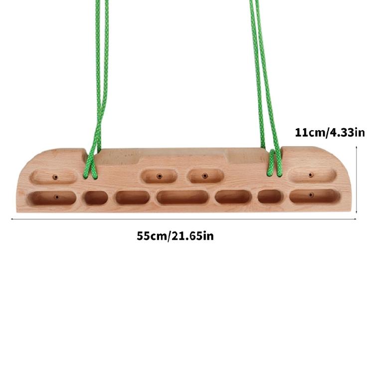 Pull Up Training Finger Grip Climbing Fingerboard Rock Climbing & Bouldering Training Board Climbing Hangs Board