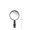 Universal Bicycle Mirror Handlebar Rearview Mirror for Bicycle Motorcycle 360 Rotation Adjustable Bike Riding Cycling Mirror 2pcs