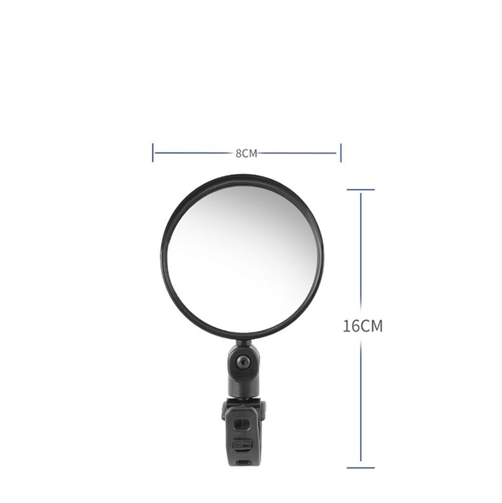 Universal Bicycle Mirror Handlebar Rearview Mirror for Bicycle Motorcycle 360 Rotation Adjustable Bike Riding Cycling Mirror 2pcs