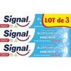 SIGNAL Dentifrice Système Blancheur Eclat Brillance 1 Semaine Lot De 3 Tubes De 75ml