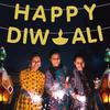Indian Diwali Party Decoration Glitter La Flag Happy Diwali Alphabet Latte Flower