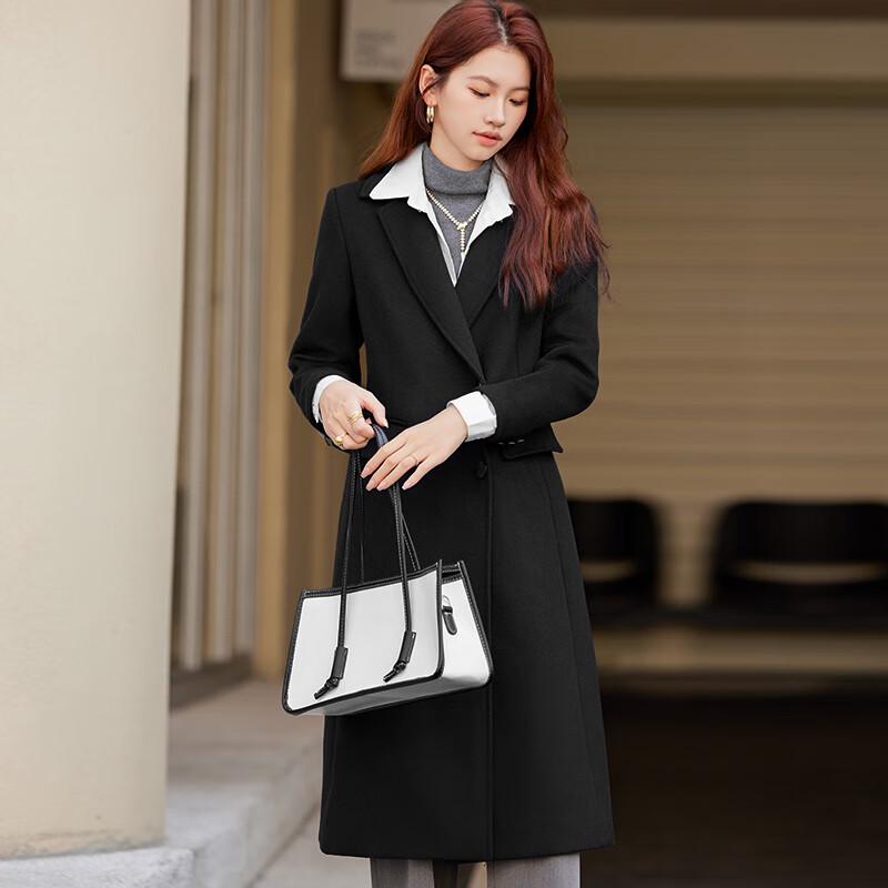 Damen Professioneller Wintermantel mit 50% Wollmischung