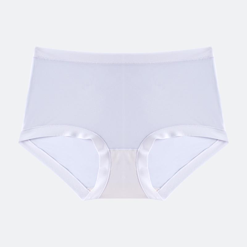 

Women s Seamless Ice Silk Panties: Breathable, Antibacterial, High-Elastic Fit XL (Recommended 100-120 lbs)