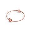 Pandora Moments Fashionable Exquisite Trendy Heart Shaped Charm Women Charm Rose-Gold 781451C00