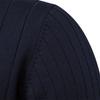 Autumn and Winter Collar Men's Sweater Half Zipper Solid Color Sweater Fashion Solid Color Long Sleeve Top