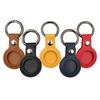 New PU Leather Protective Sleeve for Apple for Airtag Locator Tracker Anti-lost Keychain Protective Sleeve, wear-resistant