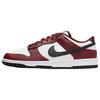 Dunk Low Dark Team אדום שחור סניקרס גברים Summit-White Team-White FZ4616-600