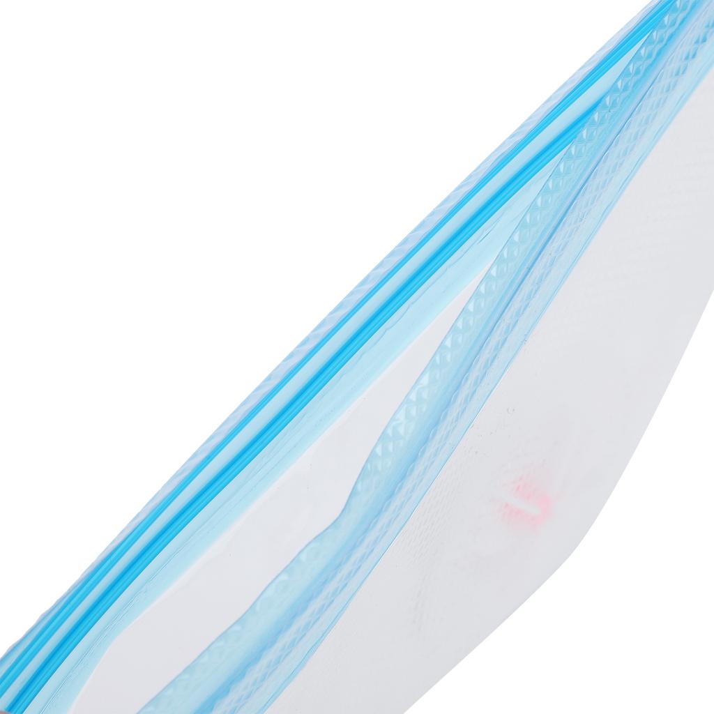 2Pcs Vacuum Storage Bag Space Saving Compressed Sealed Travel Bag with 3.5cm Thread Inlet