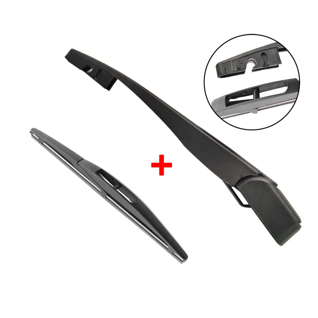 Bakrutetorkararm och Torkarbladsats Bil Vindruta Bakre Torkarblad för SUZUKI Swift 2004--2017