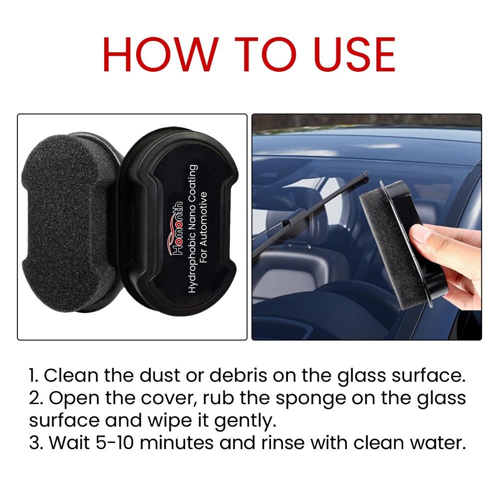 1 Winter Car Windshield Cleaner Black Portable Ice Snow Remover Mirror Windows Car Accessories Cleaning Sponge