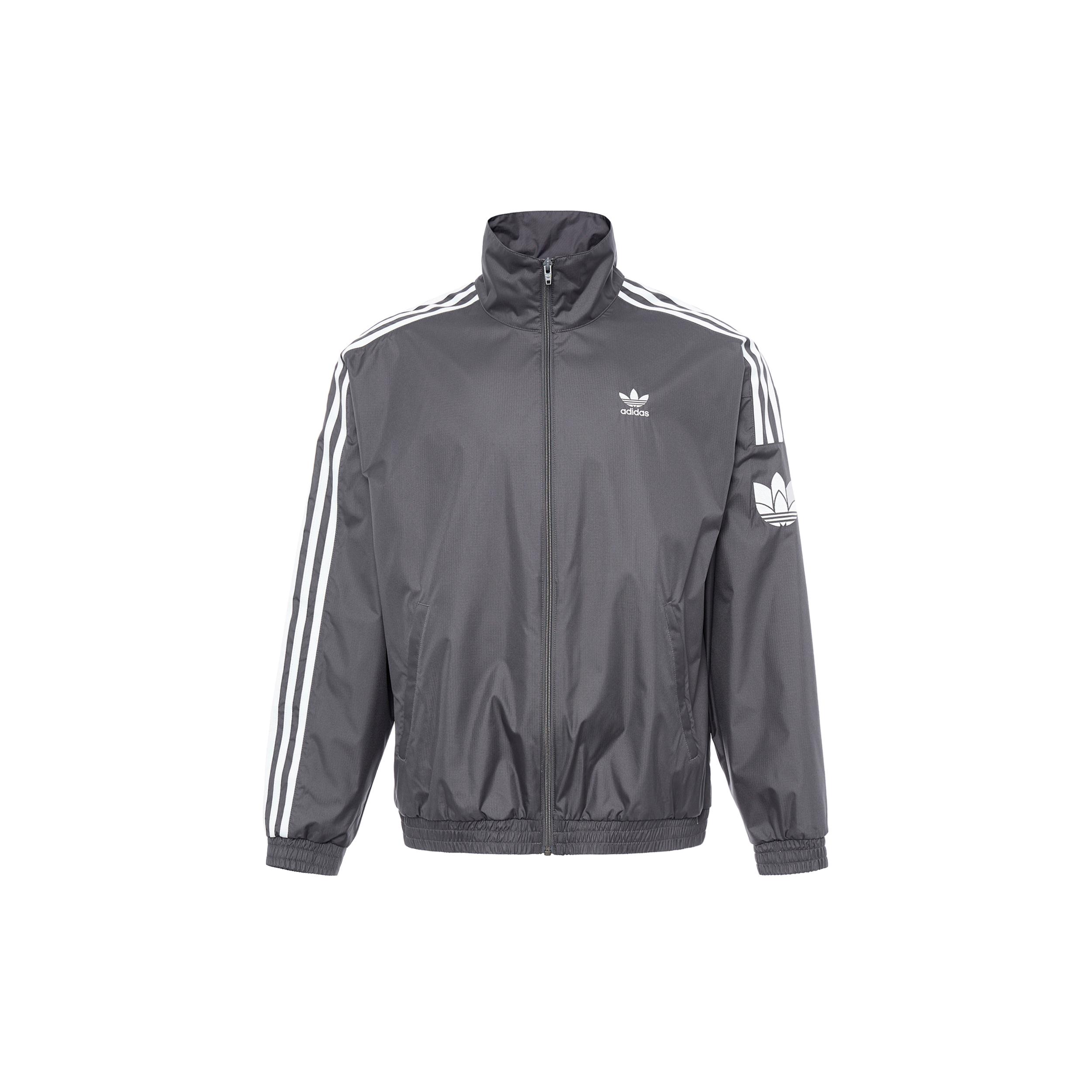 Куртки и пальто Adidas Originals Унисекс Темно-серый JI7533 S
