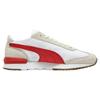 PUMA R78 Wind Nylon Unisex Leather Stylish Versatile Low Top Lifestyle Shoes White Red 392901-05