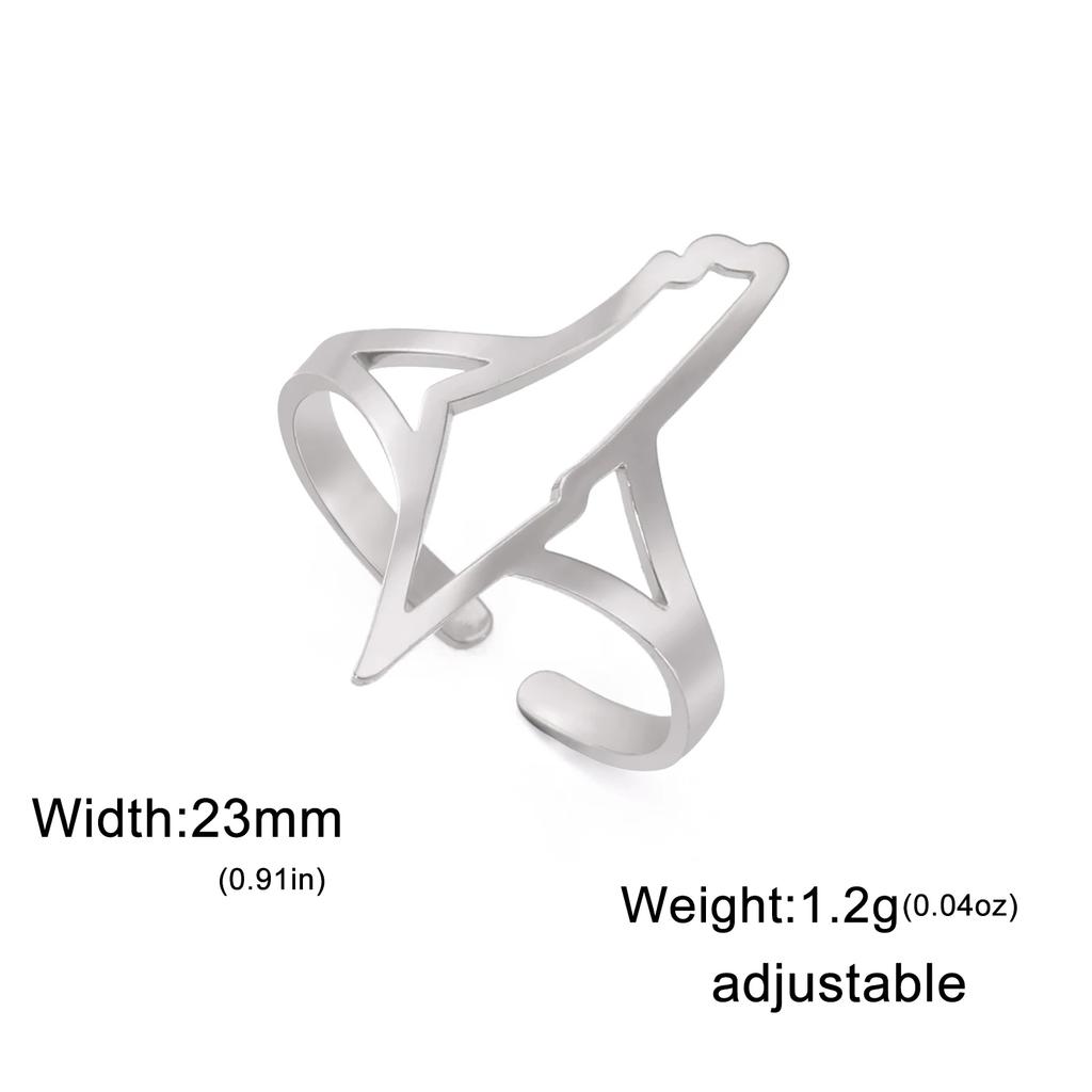 1pc Palestine Map Rings for Women Men Adjustable Stainless Steel Gold Color Finger Ring Fashion Geography Jewelry Gifts