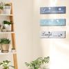 3 Pieces Rustic Wood Sign Wall Decor Live Love Blessed Family and Love Decoration for Home Kitchen Living Room No Frame
